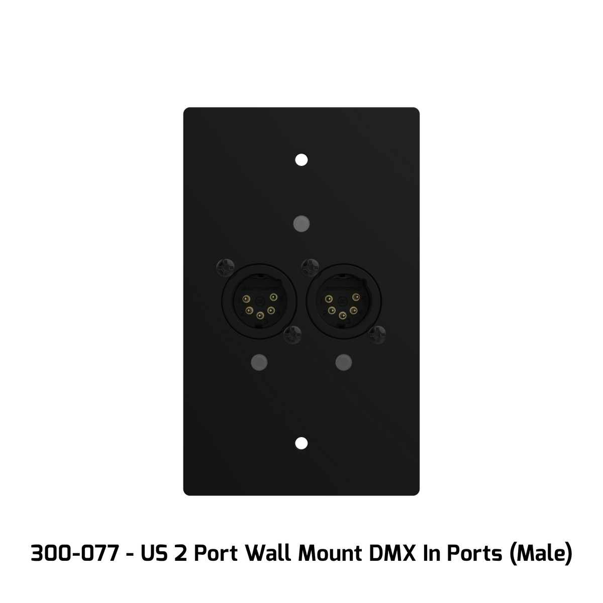 Chamsys GENETIXGW2IUS GeNetix GW2I - US 2-Port Wall Mount Node DMX-In Ports