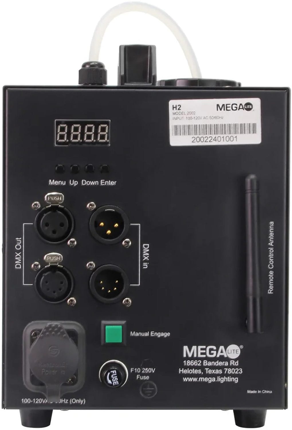 Mega-Lite Haze 2 Engine Water-Based DMX Hazer - PSSL ProSound and Stage Lighting