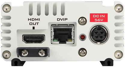 Datavideo HBT-12 4K30p HDBaseT Receiver. Comes with 56v power supply. Supports up to 100m. Works with HBT-5 and PTR-10T.