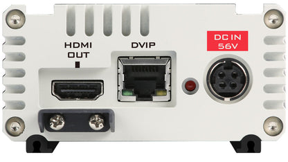 Datavideo HBT-16 4K60p HDBaseT Receiver. Comes with 56v power supply. Supports up to 100m. Works with HBT-15 HDBaseT Transmitter.