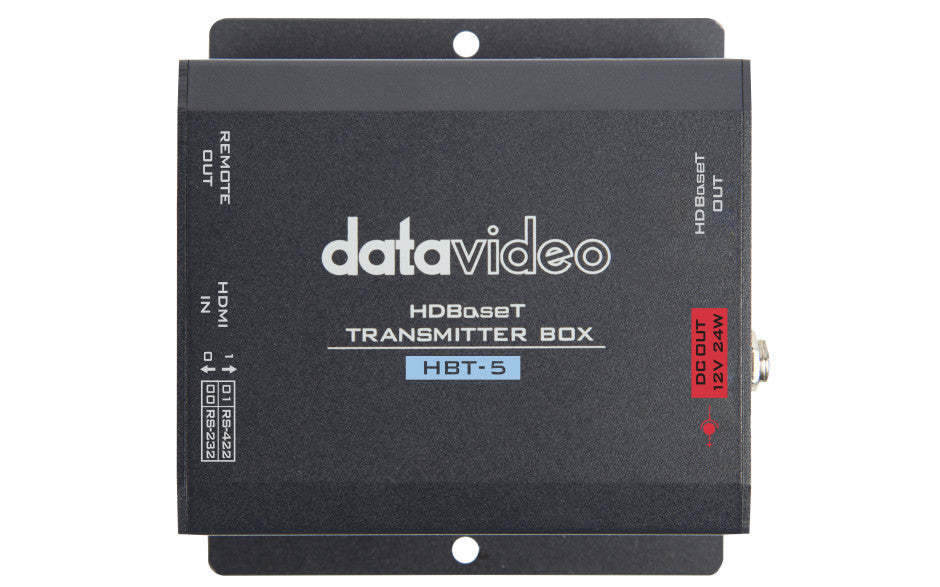 Datavideo HBT-5 Short range HDBaseT Transmitter. Transmit up to 30m for 4K and 60m for 1080p signals.