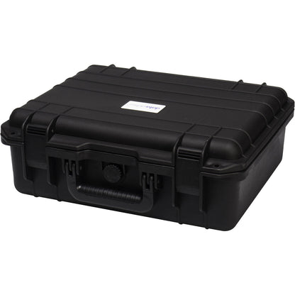 Datavideo HC-300 Carry case for all models of the TP-300. It is a water/dust resistant case. It includes precut diced foam. Dimensions: 16.9" x 14.9" x 6.1"