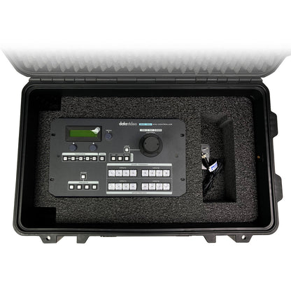 Datavideo HC-650F Water/dust resistant high impact case. Includes Precut foam that fits RMC-180 MARK II controller.