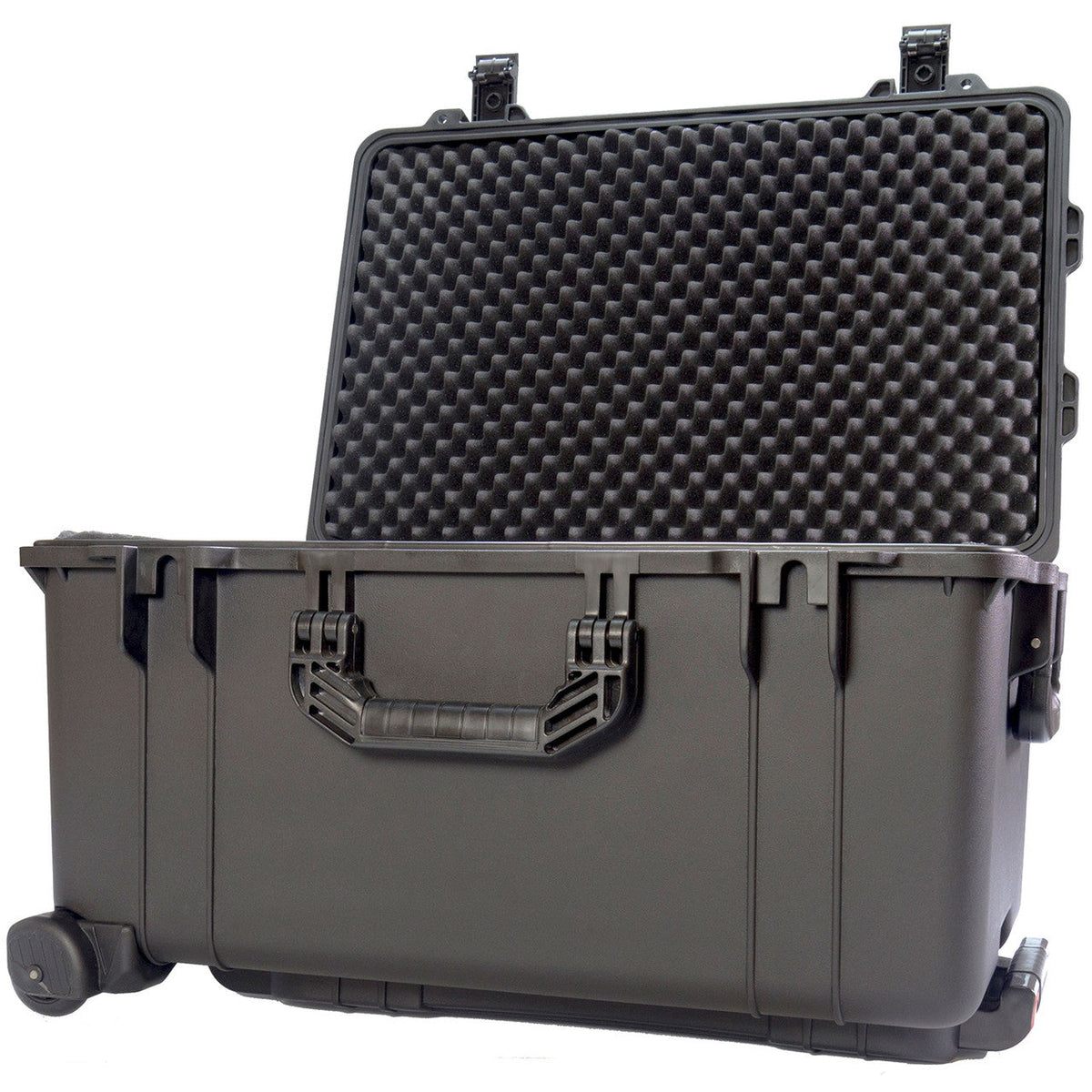Datavideo HC-800 Water/dust resistant high impact case. Includes: Precut diced foam. Dim: 24.60" x 16.53" x 13.38"