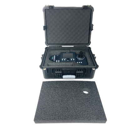 Datavideo HC-GO-300 Water/dust resistant high impact case. Includes Precut foam that fits RMC-300A controller.