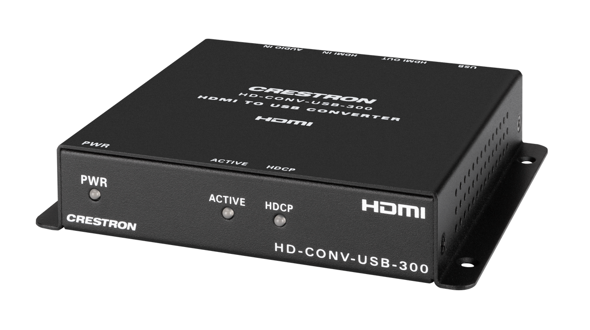 Crestron HD-CONV-USB-300 USB Converter with HDMI and Analog Audio Input