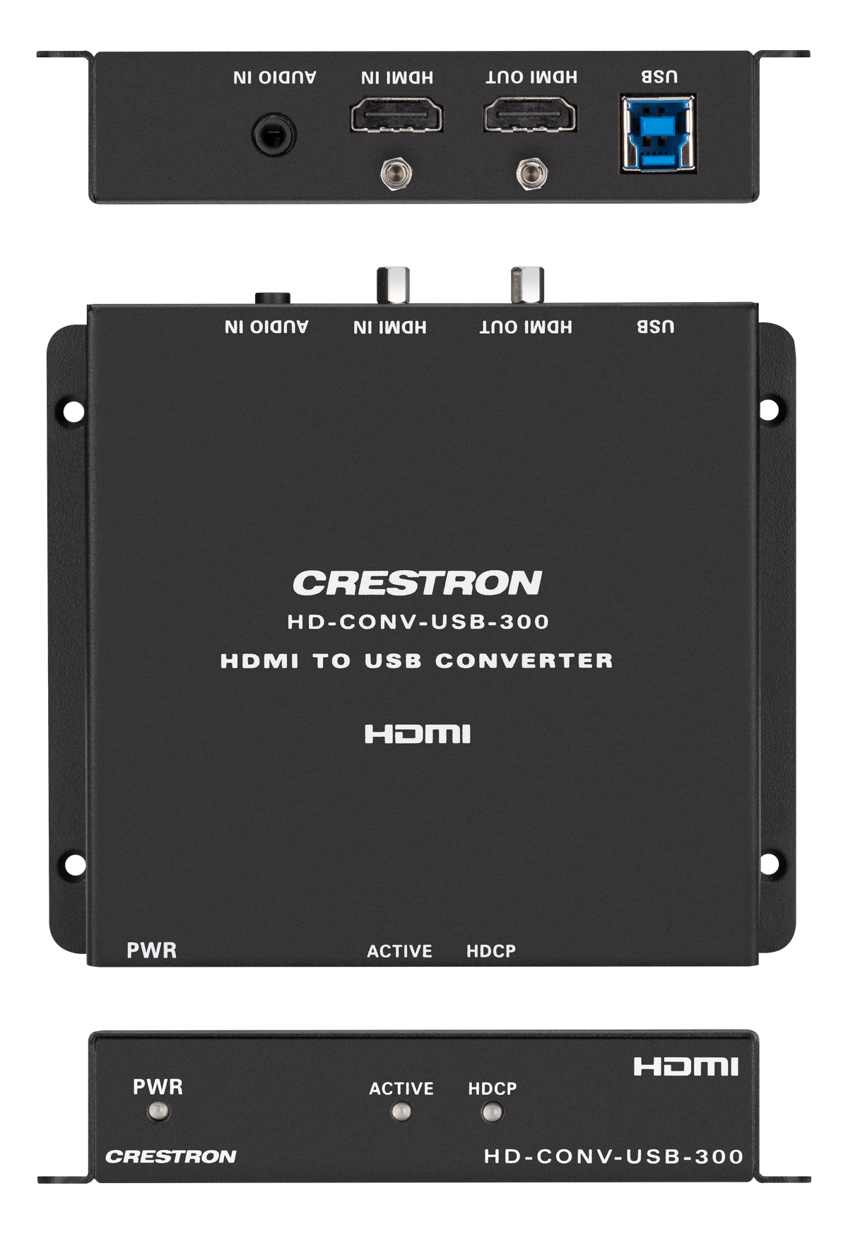 Crestron HD-CONV-USB-300 USB Converter with HDMI and Analog Audio Input