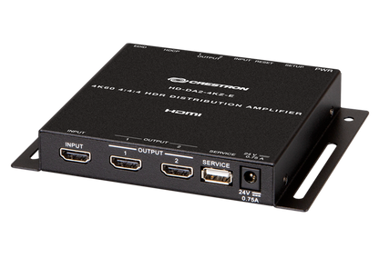 Crestron HD-DA2-4KZ-E 1:2 HDMI Distribution Amplifier w/4K60 4:4:4 & HDR Support