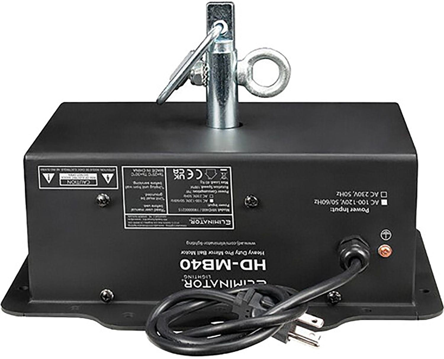 Eliminator Lighting HD-MB40 Heavy-Duty Mirror Ball Motor – Solotech