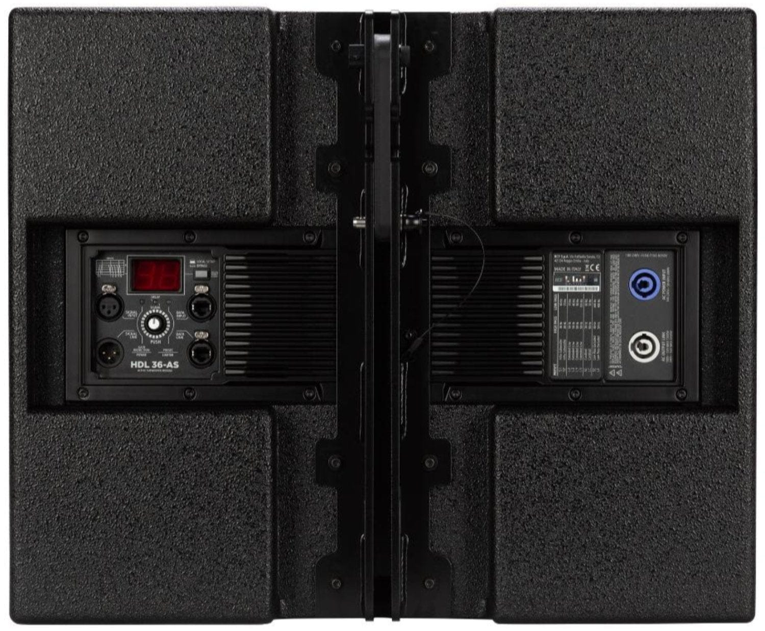 RCF HDL 36-AS Active 15 Inch Flyable Subwoofer - Black (Use FL-B HDL 28 Flybar) - PSSL ProSound and Stage Lighting