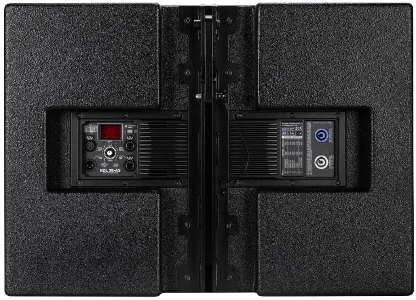 RCF HDL 38-AS Active 18 Inch Flyable Subwoofer - Black (Use FL-B HDL 30) - PSSL ProSound and Stage Lighting