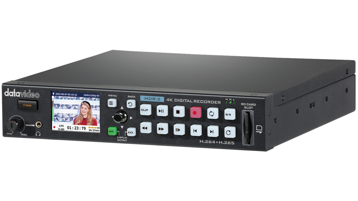 Datavideo HDR-2 4K H.265 recorder.