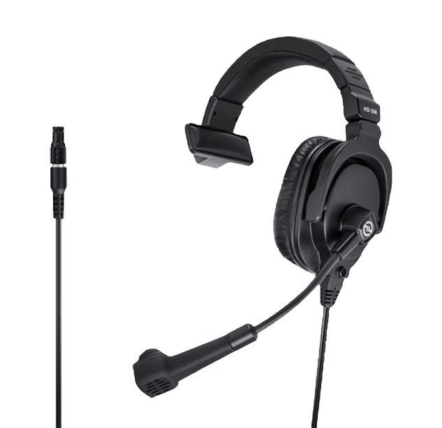 Hollyland HL-SH-8PIN-01 Professional Dynamic Single-Ear Headset for Syscom 1000T & Solidcom M1