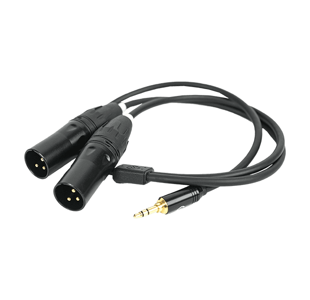 Hollyland HL-XLR02 3.5mm TRS to Dual XLR Audio Cable