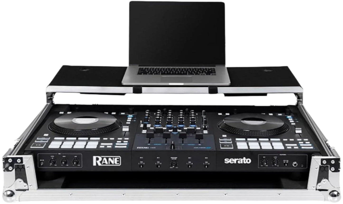 Headliner Flight Case for Rane Four with Laptop Platform and Wheels - PSSL ProSound and Stage Lighting