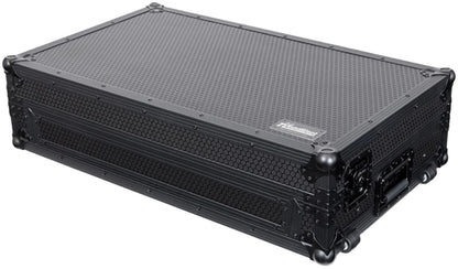 Headliner Pitch Black Flight Case for Rane Four with Laptop Platform and Wheels - PSSL ProSound and Stage Lighting