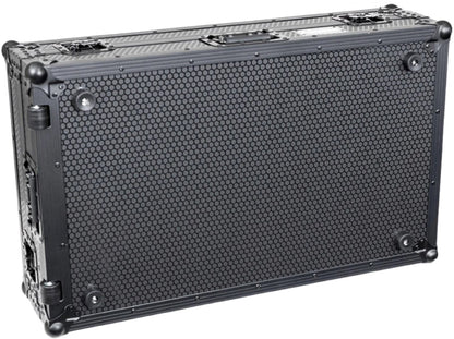 Headliner Pitch Black Flight Case for Rane Four with Laptop Platform and Wheels - PSSL ProSound and Stage Lighting