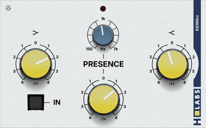 Karno Sepia HLabs EQ169DC 3 Band EQ Module