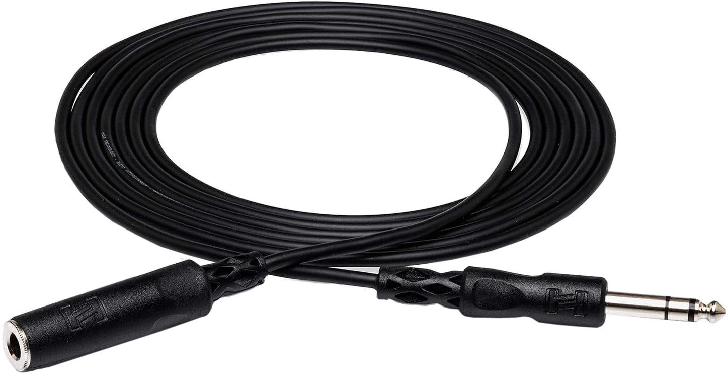 Hosa HPE-325 Cable 1/4-Inch TRS Femaile to Male 25-Foot Headphone Cable - PSSL ProSound and Stage Lighting