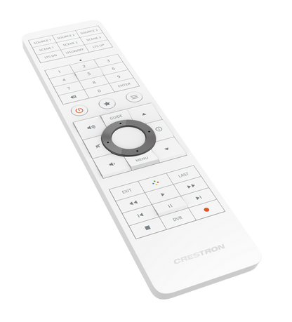 Crestron HR-310-W Handheld Remote, US and Canada, White