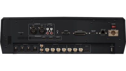 Datavideo HS-2600 8 input HD-SDI and HDMI hand carried mobile studio with built-in 17.3" LCD monitor, H.264 streaming encoder, and recorder.