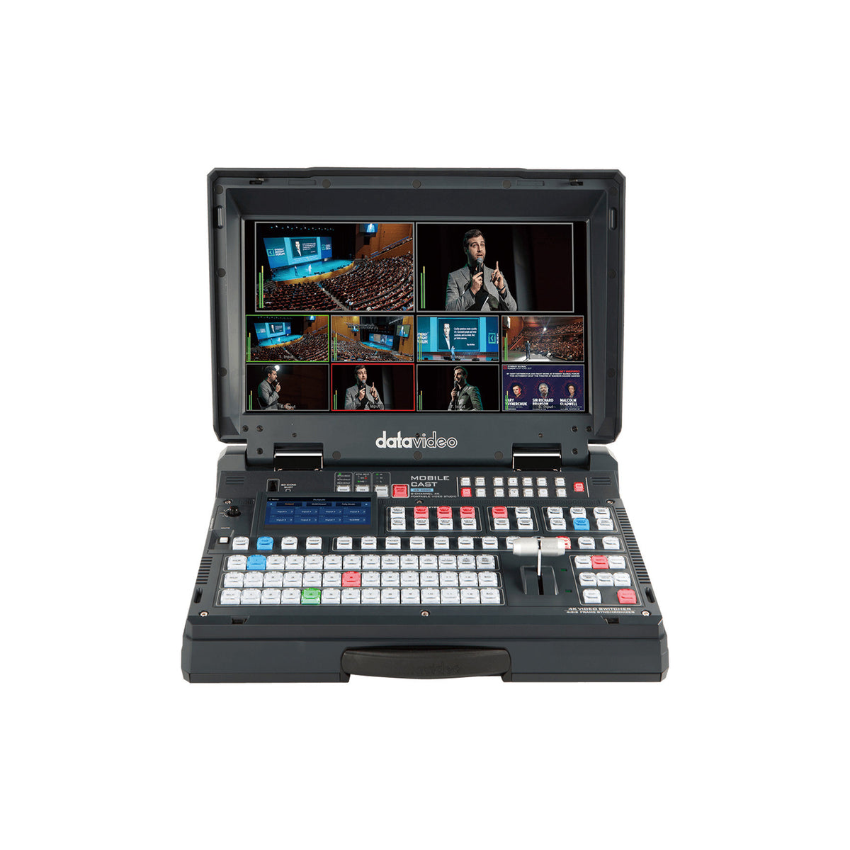 Datavideo HS-4000 Datavideo 8-Input 4K Mobile Studio with Built-In 17.3 Inch LCD Monitor