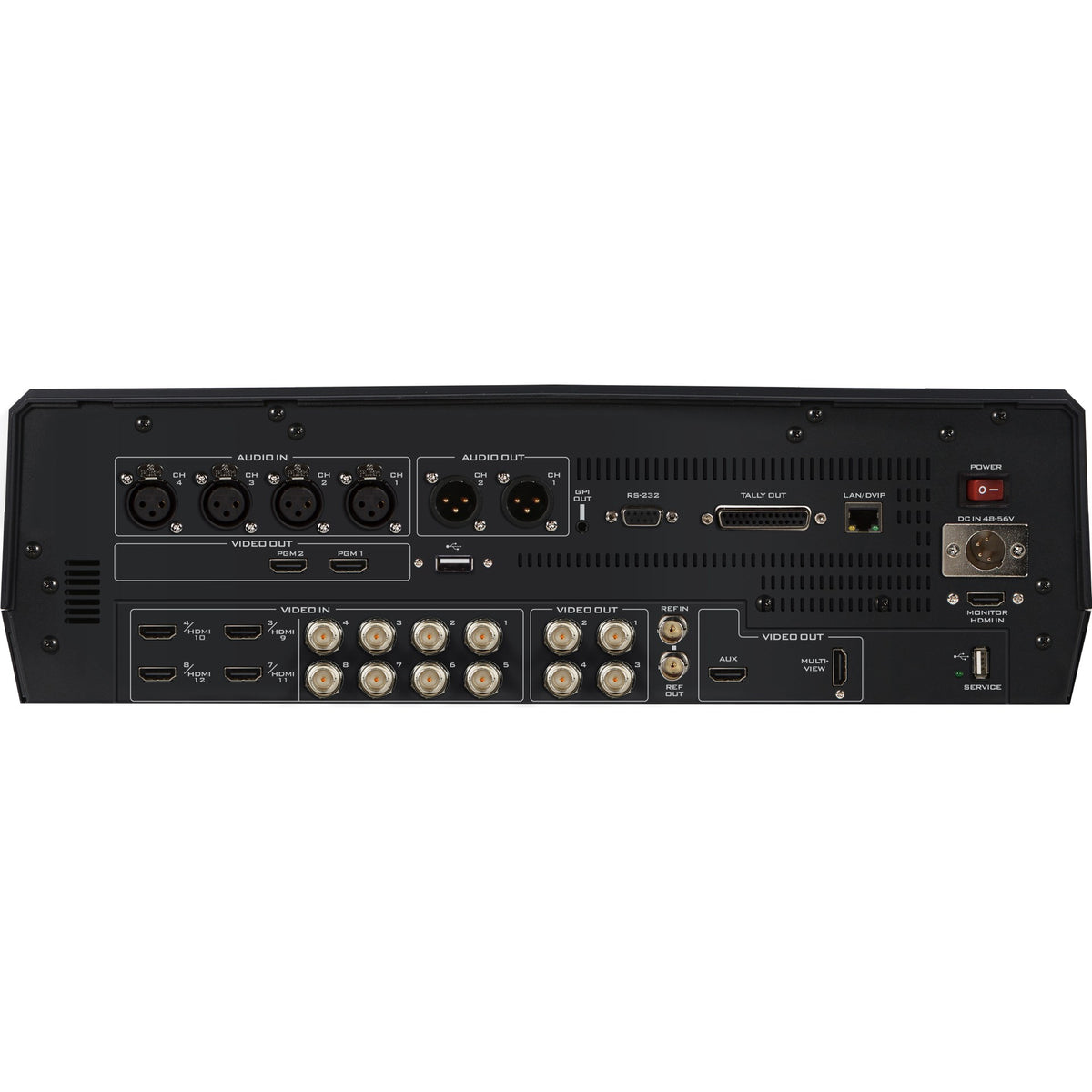 Datavideo HS-4000 Datavideo 8-Input 4K Mobile Studio with Built-In 17.3 Inch LCD Monitor