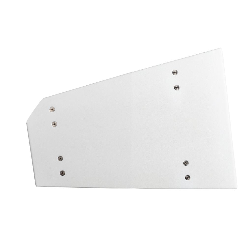 RCF HVL15-P1 W CUSTOM: Passive 7600W Dual 15" Long Throw 3-Way Speaker - 60° x 30° Coverage (White)