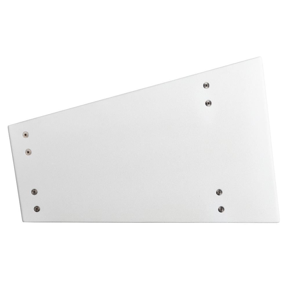 RCF HVL15-P W CUSTOM: Passive 7600W Dual 15" Long Throw 3-Way Speaker - 45° x 15° Coverage (White)