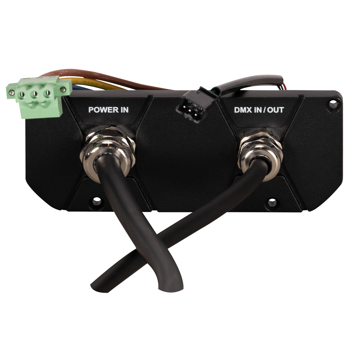 Elation 2W Hardwire Plate "Black Plate"