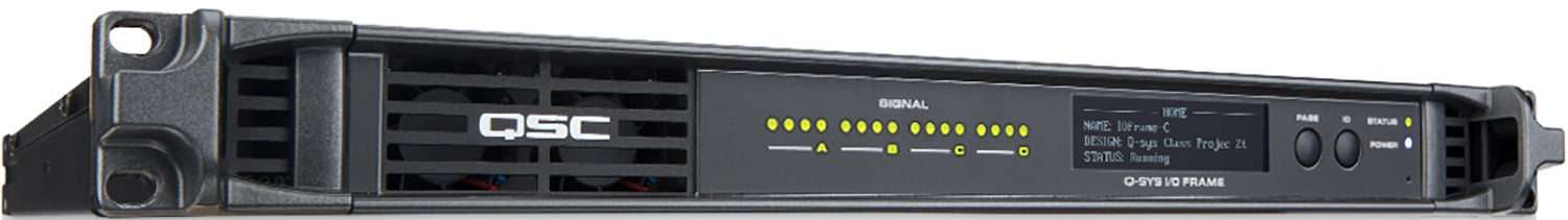 Q-SYS I/O FRAME Versatile Q-SYS I/O–Network Interface - PSSL ProSound and Stage Lighting