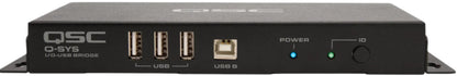 Q-SYS I/O USB Bridge Q-Sys AV Bridging Endpoint - PSSL ProSound and Stage Lighting