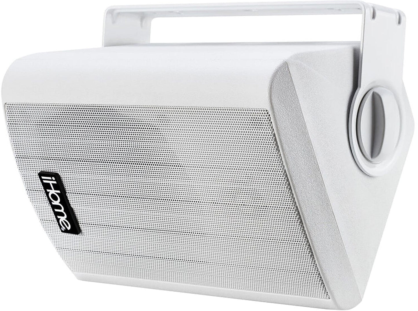 Gemini IHSI-W400BT-PR-WHT Bluetooth Weatherproof 4-Inch Surround Powered Speaker Pair - White - PSSL ProSound and Stage Lighting