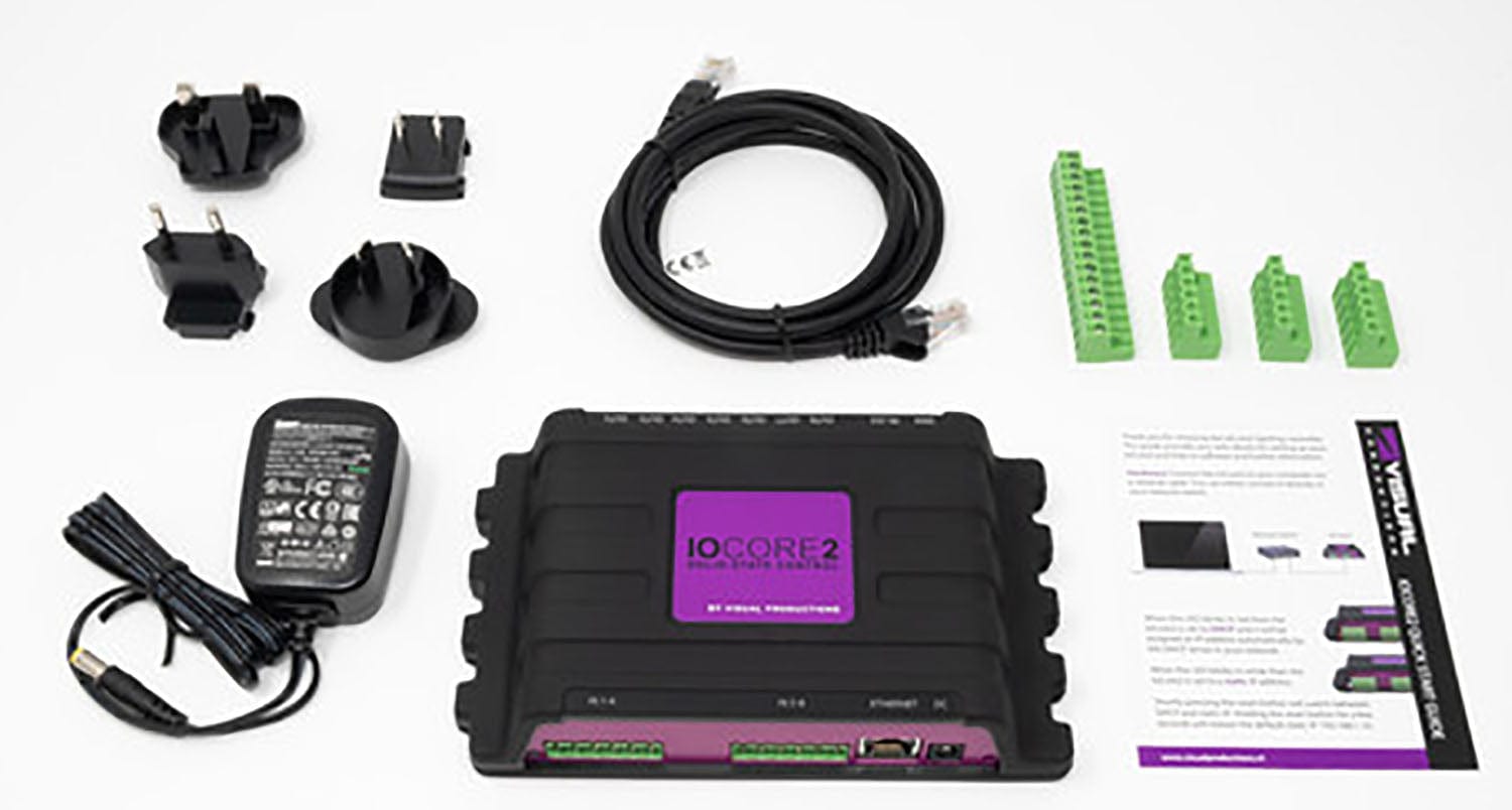 Antari IoCore2 GPI and GPO Interface with RS-232 and DMX – Solotech