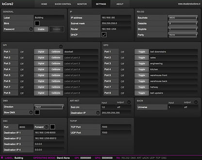 Antari IoCore2 GPI and GPO Interface with RS-232 and DMX - PSSL ProSound and Stage Lighting