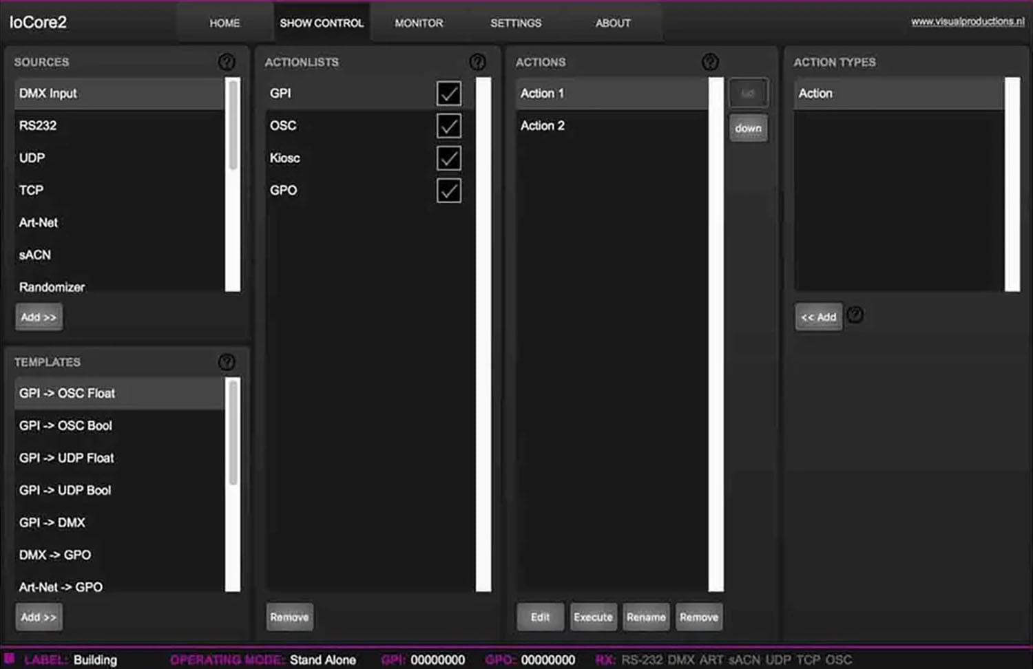 Antari IoCore2 GPI and GPO Interface with RS-232 and DMX - PSSL ProSound and Stage Lighting