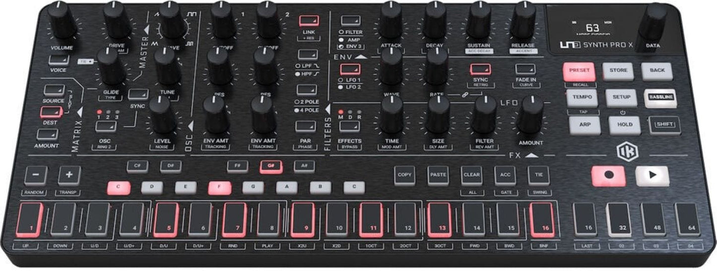 IK Multimedia Uno Synth Pro X Analog Desktop Module Synthesizer - PSSL ProSound and Stage Lighting