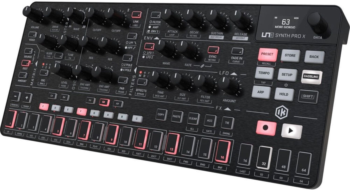 IK Multimedia Uno Synth Pro X Analog Desktop Module Synthesizer - PSSL ProSound and Stage Lighting