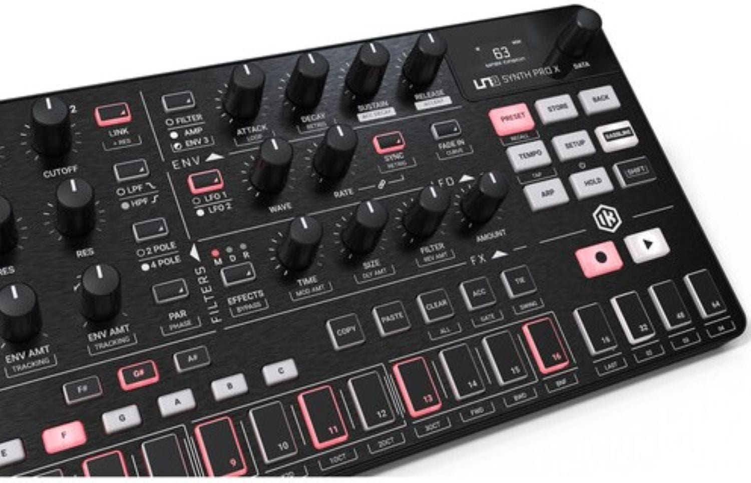 IK Multimedia Uno Synth Pro X Analog Desktop Module Synthesizer - PSSL ProSound and Stage Lighting