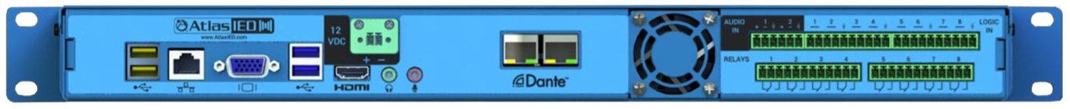 AtlasIED IP108-D-EDU-CS Globalcom Announcement Control System with 8 Dante Message Channels - PSSL ProSound and Stage Lighting