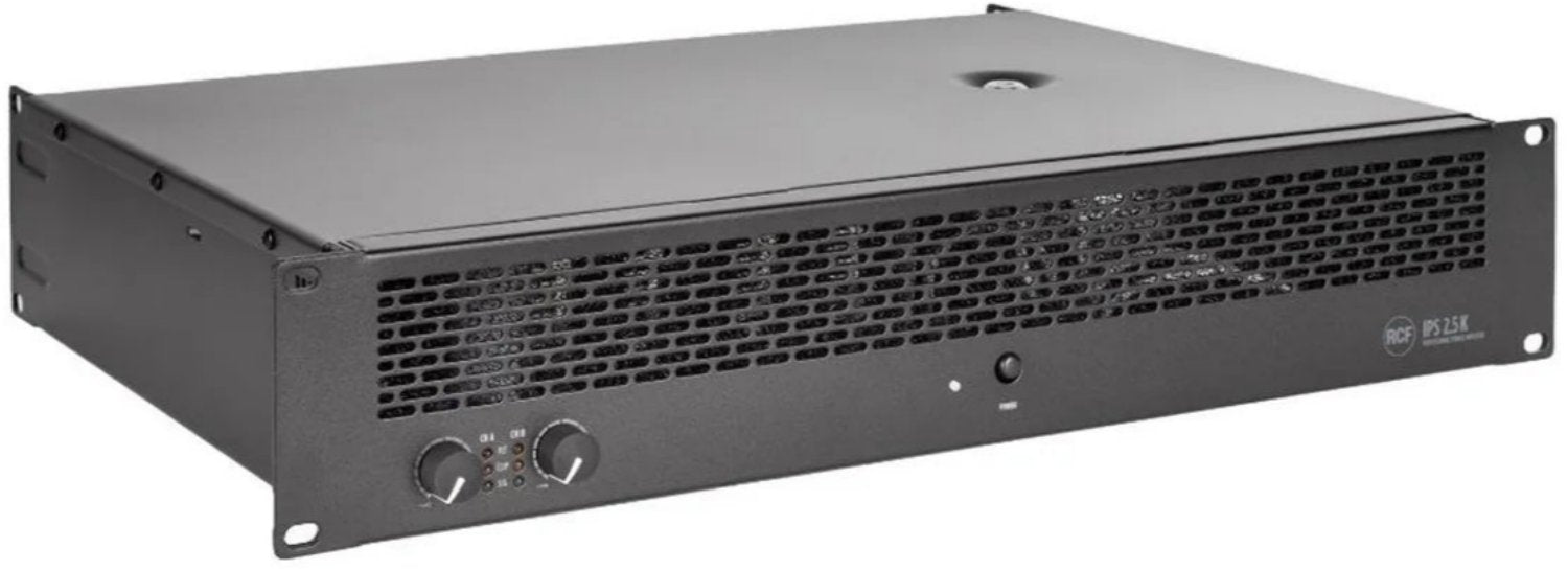 RCF IPS 2.5K Class H 2 Channel Power Amplifier - 2x 1250 Watt - PSSL ProSound and Stage Lighting