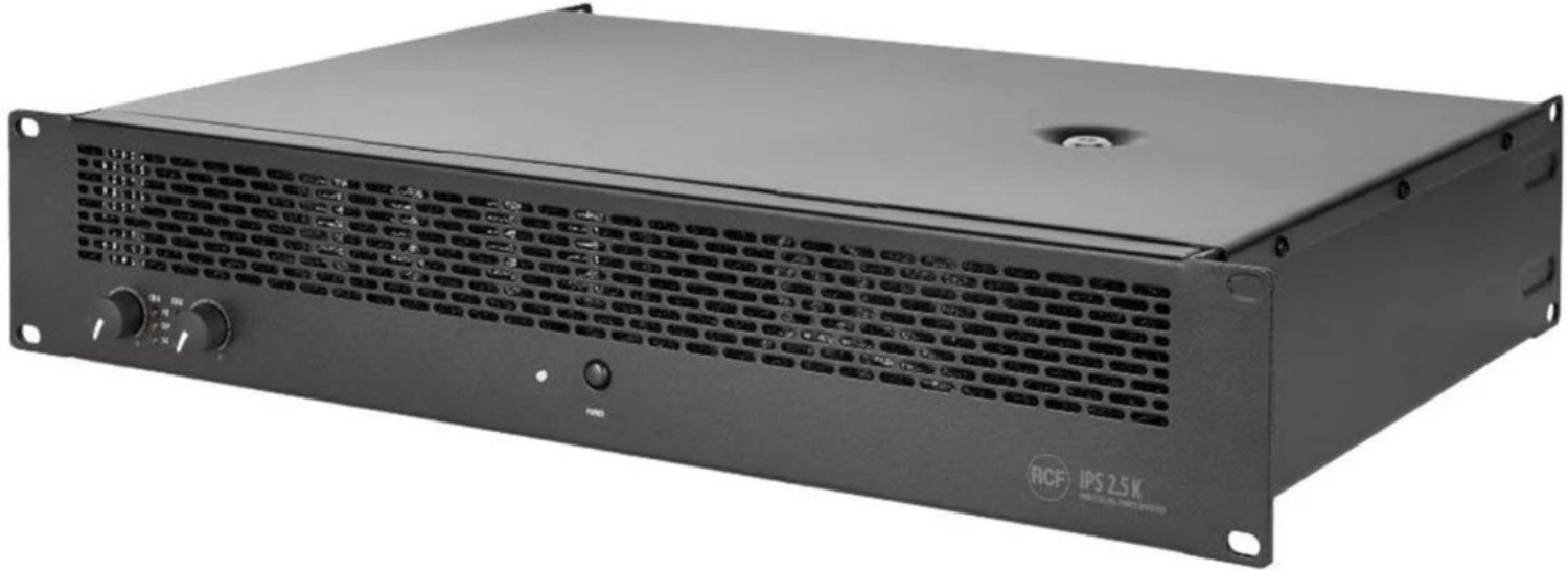 RCF IPS 2.5K Class H 2 Channel Power Amplifier - 2x 1250 Watt - PSSL ProSound and Stage Lighting