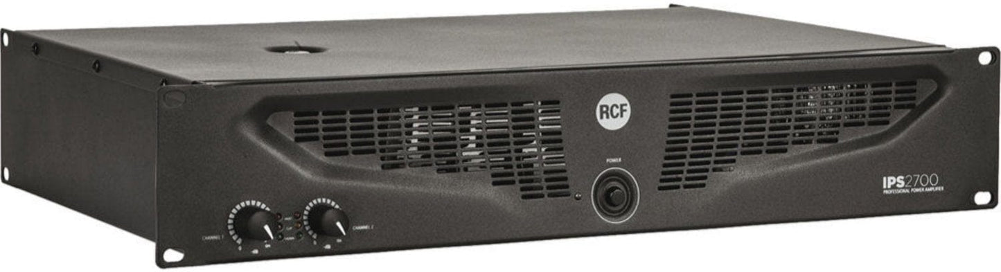 RCF IPS 2700 Class HD 2 Channel Power Amplifier - 2x 1100 Watt - PSSL ProSound and Stage Lighting