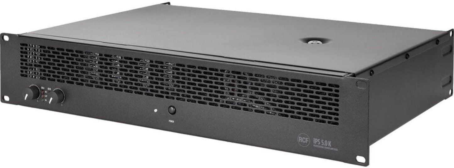 RCF IPS 5.0K Class H 2 Channel Power Amplifier - 2x 2600 Watt - PSSL ProSound and Stage Lighting