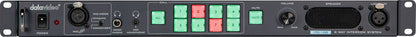 Datavideo ITC-100 Intercom for up to 8 Remote users - Includes base station, 20m (65ft) cables, headsets, belt packs & tally lights for 4 users