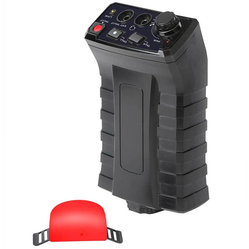 Datavideo ITC-300SL Kit includes: headset, belt pack, and tally light for 1 user