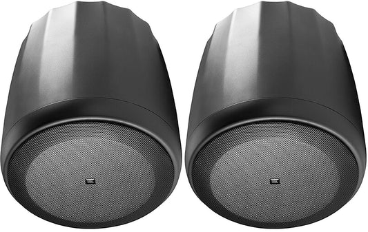 JBL JBL-C68HP High-Power Full-Range 2-way Pendant Speaker Pair - Black - PSSL ProSound and Stage Lighting