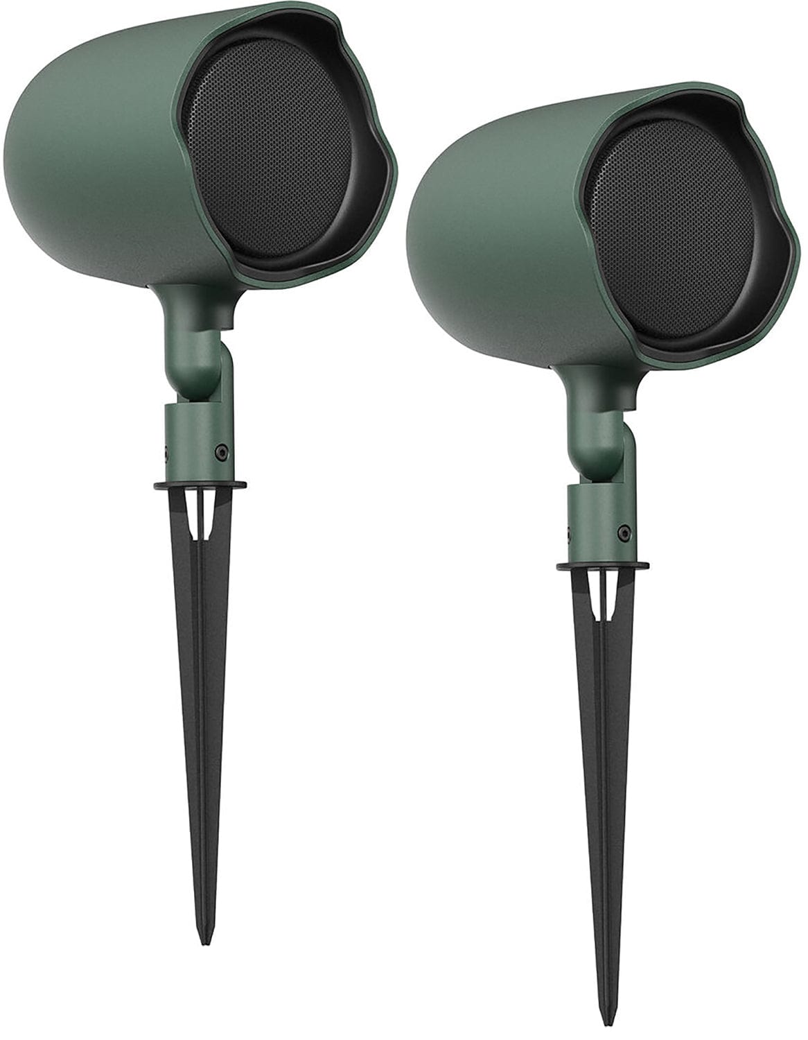 JBL JBL-GSF3-GN 3-Inch Ground-Stake Landscape Loudspeaker Pair - Hunter Green (RAL6028) - PSSL ProSound and Stage Lighting