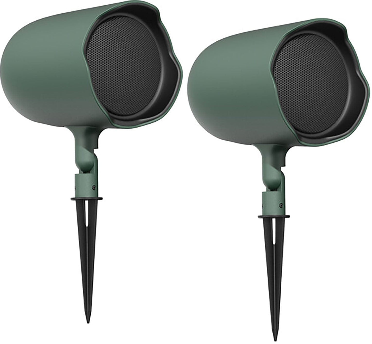 JBL JBL-GSF6-GN 6.5-Inch Ground-Stake Landscape Loudspeaker Pair - Hunter Green (RAL6028) - PSSL ProSound and Stage Lighting