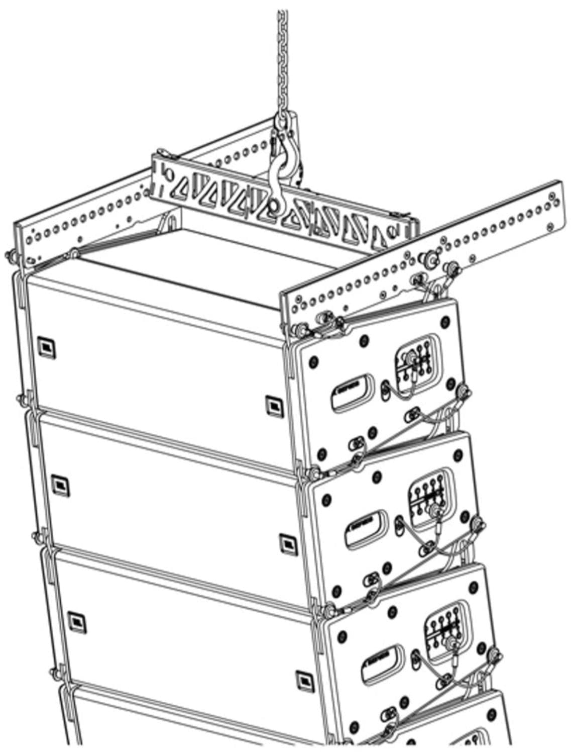 JBL P3253MX Mini Frame for VTX A6 and B15 - PSSL ProSound and Stage Lighting